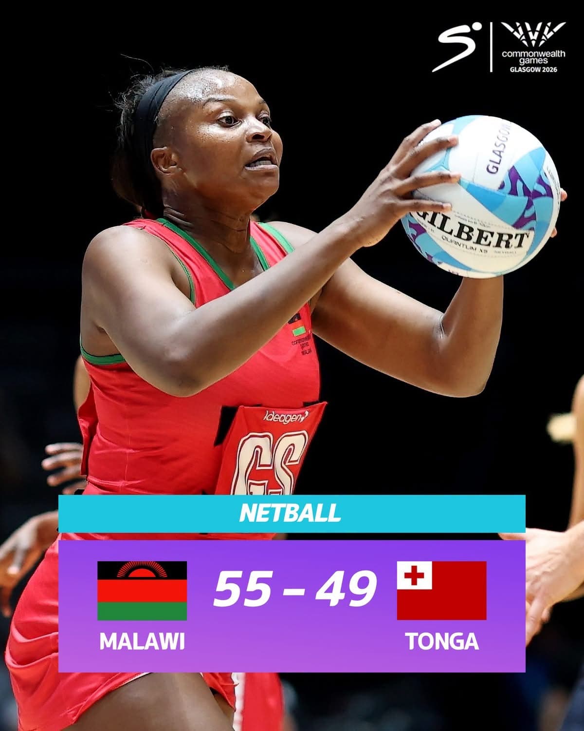 Malawi Queens beat Tonga 55-49 to wrap up Glasgow group stage