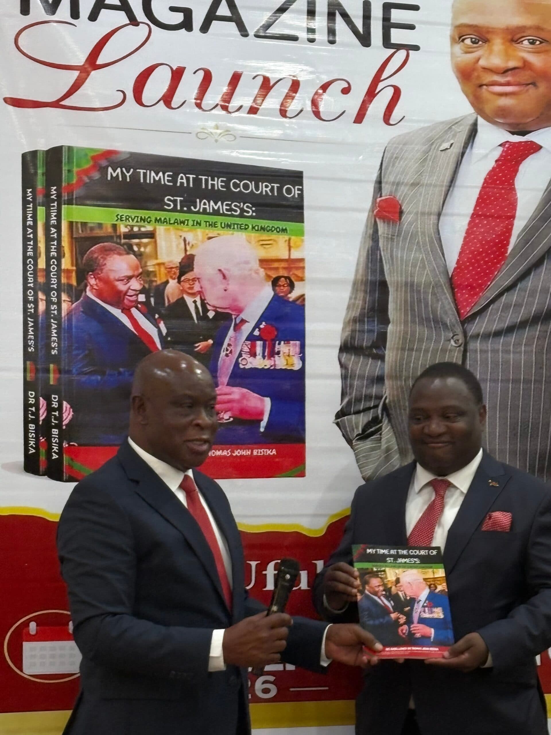 Mkwezalamba hails Bisika's legacy as envoy launches UK record