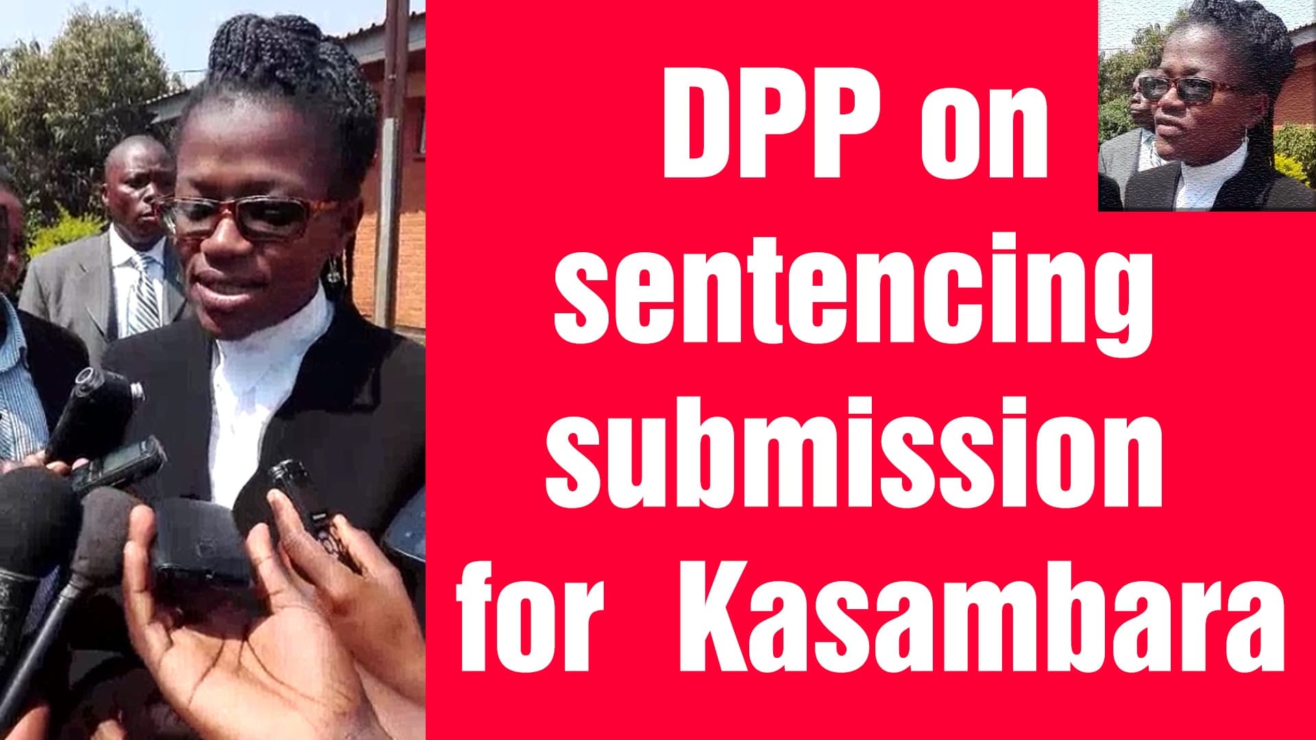 DPP on sentencing submission for Kasambara